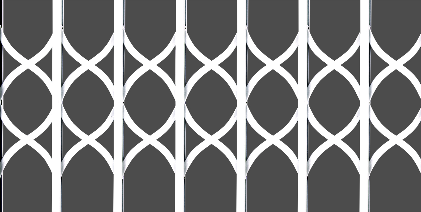 Retractable Grilles - S Pattern Lattice